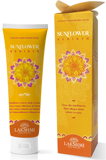 Lakshmi - Sunflower regenerating body cream 250 ml  